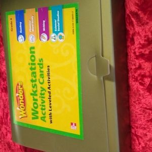 McGraw-Hill Reading Wonders grade 4 workstation activity cards